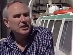 Mel talking about Project Dengke on BBC South Today